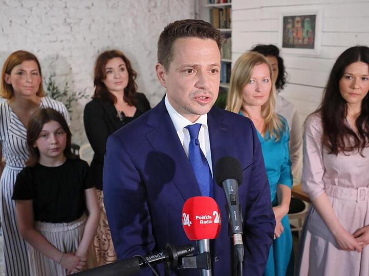 Rafal Trzaskowski ist Bürgermeister von Warschau und Präsidentschaftskandidat von Polens größtem Oppositionsbündnis.
