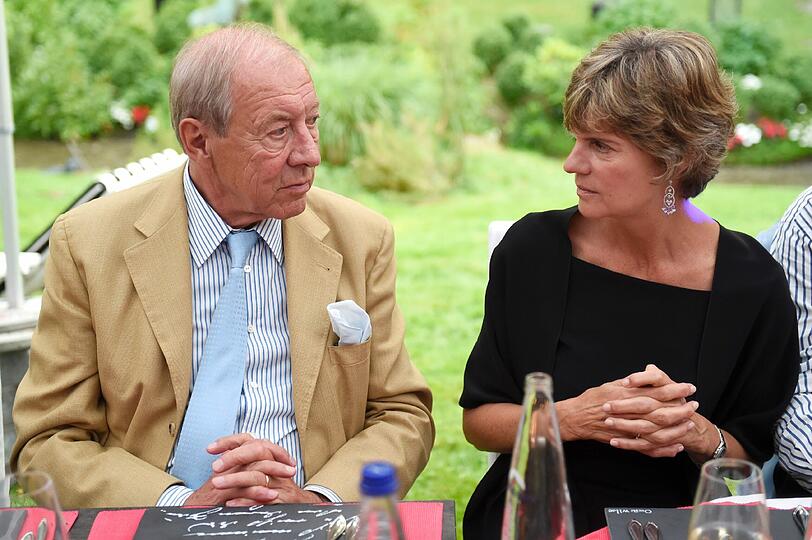 Eduard Reinbold und Frau Petra Wössner