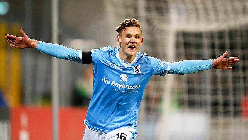 Er gibt den Assist - und Sscha Mölders einen aus? Benjamin Kindsvater, Außenbahnspieler des TSV 1860. Er gibt den Assist - und Sscha Mölders einen aus? Benjamin Kindsvater, Außenbahnspieler des TSV 1860.