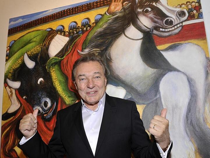 Karel Gott war auch ein leidenschaftlicher Maler und Kunstsammler.