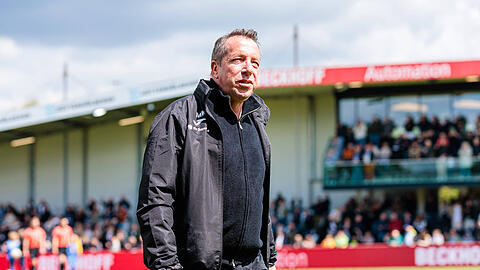 Trainer des TSV 1860: Markus Kauczinski.