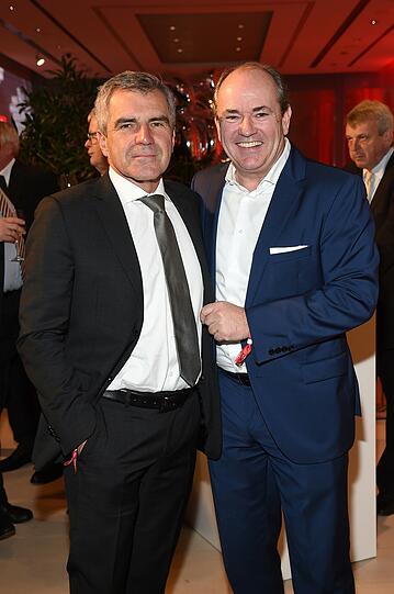 Hans Demmel mit Wolfram Kons