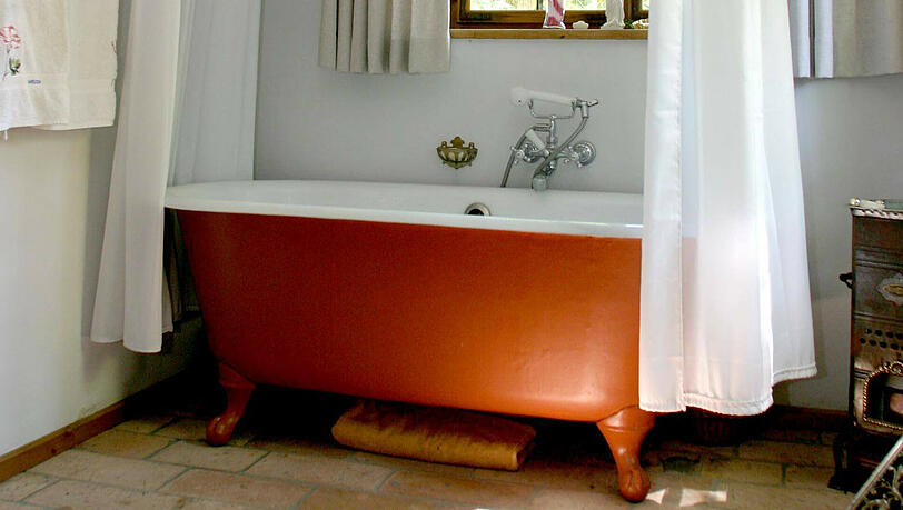 Historisches Badezimmer im Lola-Montez-Haus.
