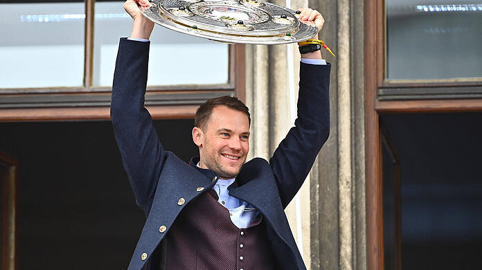 Als Meister und Nummer eins zur WM: Bayern-Kapitän Manuel Neuer. Als Meister und Nummer eins zur WM: Bayern-Kapitän Manuel Neuer.