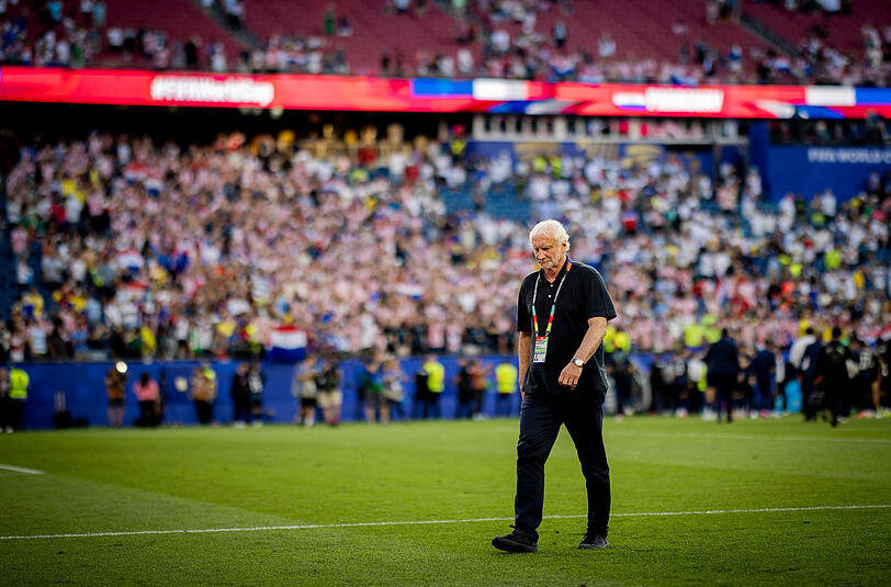 Bleibt dem DFB erhalten: Rudi Völler. Bleibt dem DFB erhalten: Rudi Völler.