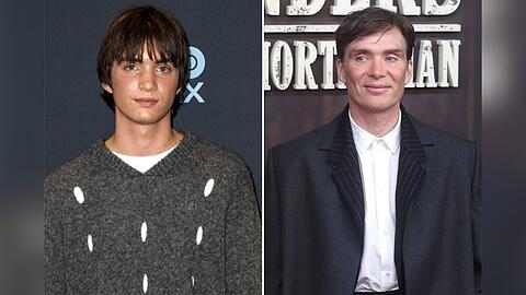 Vater und Sohn: Aran Murphy (l.) und Cillian Murphy.