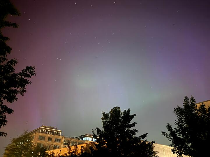 Polarlichter über München