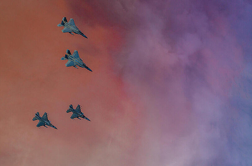 Türkische und amerikanische Kampfjets starteten im Juni zu einem Manöver. Nach dem Tod eines Soldaten ist die türkische Luftwaffe in der Nacht erneut Angriffe gegen die PKK geflogen.