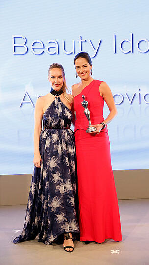 Anna Ivanovic wurde als Beauty Idol ausgezeichnet.