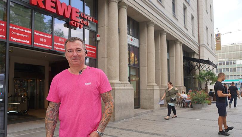 Christian Dell, Chef bei Rewe City. Christian Dell, Chef bei Rewe City.