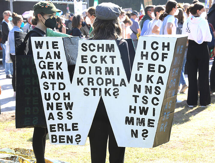 Ursprünglich hatte Fridays für Future nur mit etwa 5.000 Teilnehmern in der bayerischen Landeshauptstadt gerechnet.