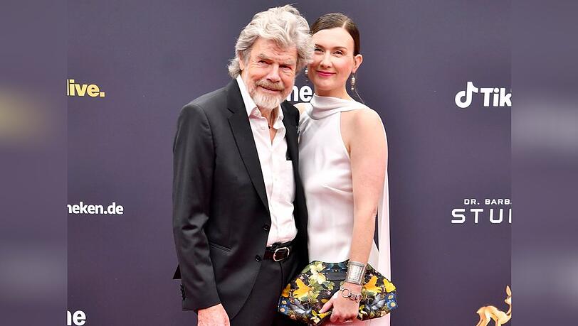 Reinhold Messner schwärmt von seiner 36 Jahre jüngeren Frau Diane. Reinhold Messner schwärmt von seiner 36 Jahre jüngeren Frau Diane.