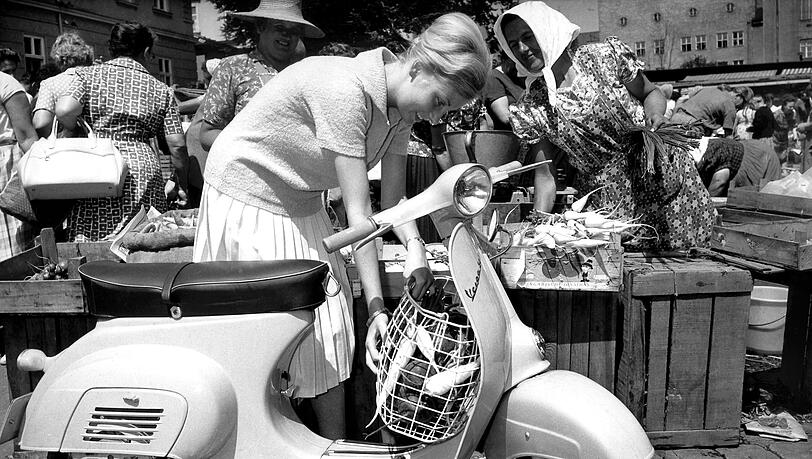1946 wurde die Vespa zum Patent angemeldet. (Archivbild)