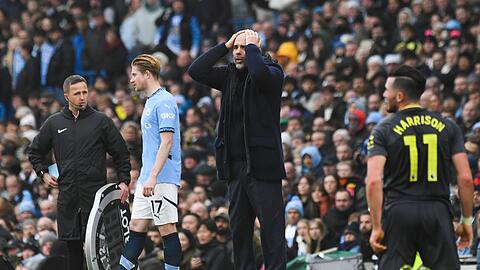 Pep Guardiola und Manchester City stecken in einer massiven Krise. In 13 Spielen gelang nur ein Sieg.