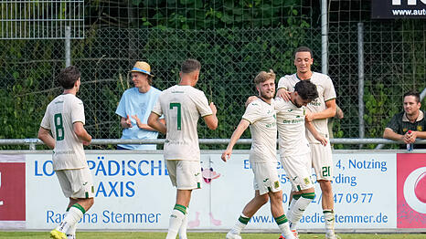 Die L&ouml;wen setzten sich am Sonntagnachmittag im Testspiel beim FC Schwaig locker mit 5:1 durch.