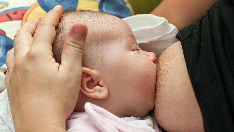 Sieht süß aus, ist aber ganz schön anstrengend. Wie viel Milch schenkt eine Mama ihrem Baby bis zum fünften Lebensmonat? 150 Liter! Die würden im Supermarkt nicht mal bequem in einen Einkaufswagen passen. Sieht süß aus, ist aber ganz schön anstrengend. Wie viel Milch schenkt eine Mama ihrem Baby bis zum fünften Lebensmonat? 150 Liter! Die würden im Supermarkt nicht mal bequem in einen Einkaufswagen passen.