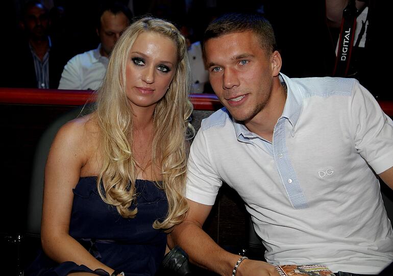 Deutschland: Lukas Podolski und seine Frau Monika sind seit 2011 verheiratet.