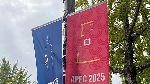 Der Apec-Gipfel findet in Südkorea statt.
