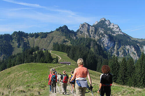 Blick auf die Kampenwand