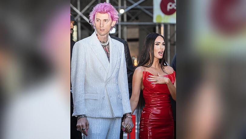 Machine Gun Kelly und Megan Fox bei der Premiere ihres Films "Taurus". Machine Gun Kelly und Megan Fox bei der Premiere ihres Films "Taurus".