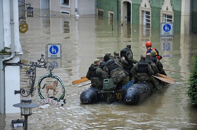 Das Jahrhundert-Hochwasser in Passau.