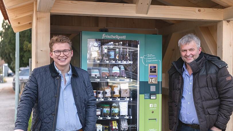 Sie stecken hinter dem Frischekastl: Michael Ingerl (links) und Günther Riedl.