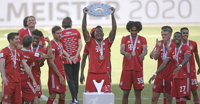 2011 kam Jérôme Boateng nach München, auch er hielt die Schale neun Mal in den Händen. Mittlerweile spielt er für Olympique Lyon.