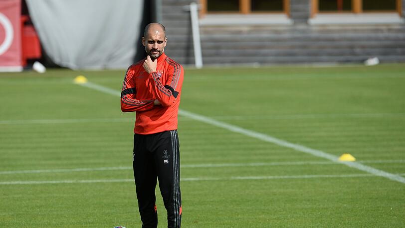 Pep Guardiola steht bei den Bayern vor einer großen Herausforderung. Pep Guardiola steht bei den Bayern vor einer großen Herausforderung.