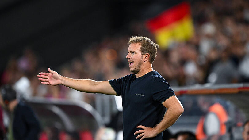 Seine Mannschaft tat sich selbst gegen Nordirland schwer: Bundestrainer Julian Nagelsmann.
