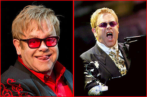 Volles Haar: Superstar Elton John trägt schon seit geraumer Zeit seine berühmten Wuschelfrisuren. In jungen Jahren war der Sänger jedoch deutlich kahler am Kopf. Wie sich die Haare wohl bei ihm vermehrt haben?