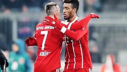 Generationen-Wechsel? Ribéry kommt für Coman (r.).