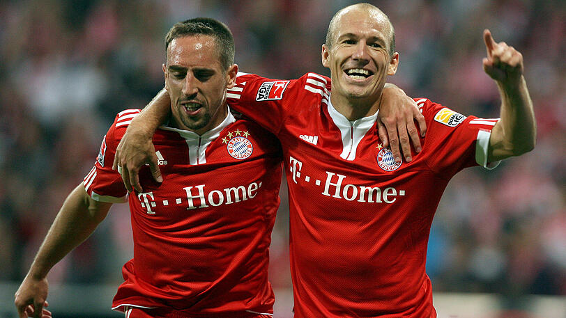 Das Spiel im August 2009 gegen Wolfsburg war die Geburtsstunde von Robbery.