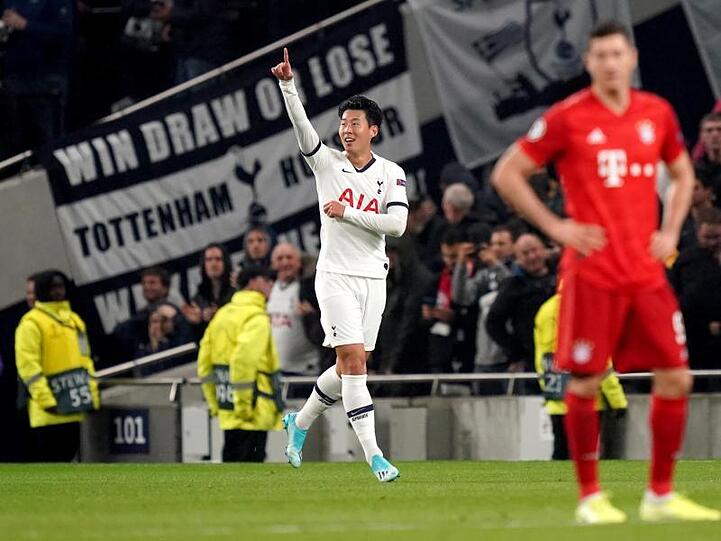Heung-Min Son hatte Tottenham zunächst in Führung gebracht.