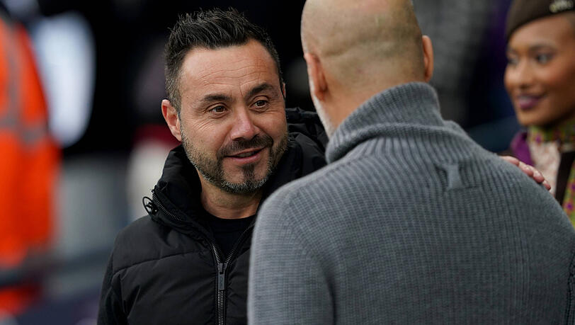 Roberto De Zerbi wird beim FC Bayern als Nachfolger von Thomas Tuchel gehandelt. Roberto De Zerbi wird beim FC Bayern als Nachfolger von Thomas Tuchel gehandelt.