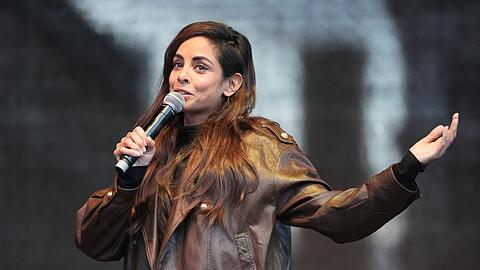 Collien Fernandes, Schauspielerin und Moderatorin, bekam viel Unterst&uuml;tzung.