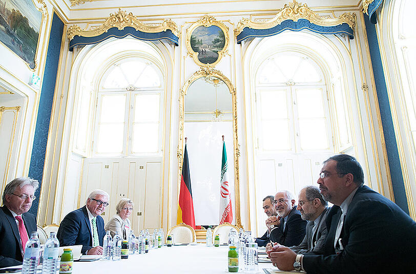 5+1-Gruppe bei den Atom-Verhandlungen mit dem Iran in Wien.
