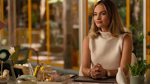 Lily James spielt in "Swiped" Selfmade-Milliardärin Whitney Wolfe.