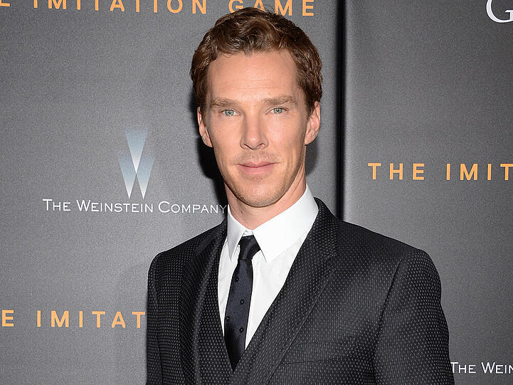 Benedict Cumberbatch auf der Premiere von "The Imitation Game" in  New York