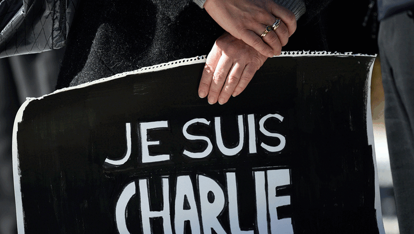 "Je suis Charlie" ("Ich bin Charlie") - ein Slogan der Solidarität hat die Welt erfassst. "Je suis Charlie" ("Ich bin Charlie") - ein Slogan der Solidarität hat die Welt erfassst.