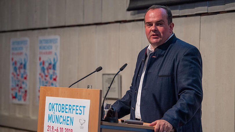 Der neue Wiesnchef Clemens Baumgärtner (CSU).