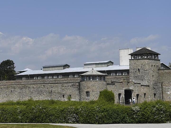 Ein Teil des ehemaligen nationalsozialistischen Konzentrationslagers Mauthausen. Foto: Harald Schneider/APA/dpa/Archivbild