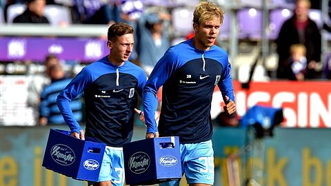 Vom Wasserträger zum Stammspieler: Leandro Morgalla (v.) und Marius Wörl haben diesen Sprung beim TSV 1860 längst geschafft, adere Talente sollen/müssen folgen.