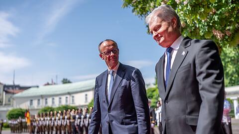 Litauens Präsident Nauseda spricht von einem "Tag des Vertrauens".