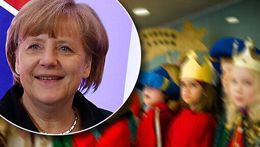 Angela Merkel empfängt die Sternsinger (Symbolbild) Angela Merkel empfängt die Sternsinger (Symbolbild)