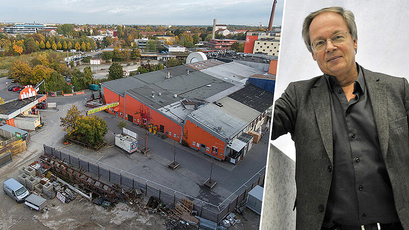 Noch eine ehemalige Knödel-Fabrik, bald schon ein Weltklasse-Konzertsaal &ndash; und Stephan Braunfels (r) will ihn entwerfen. Deshalb könnte es jetzt mit dem Baubeginn eng werden.