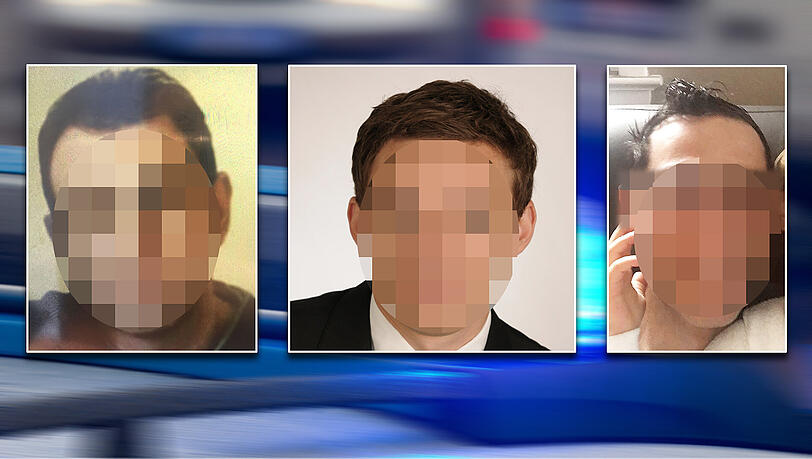 Joseph B. (43, l.) hat gestanden, seine Frau erstochen zu haben. Hat er seine Freundin getötet? Konstantin V. (32, m.) sitzt in U-Haft. Schoss einer Polizistin (26) in den Kopf: Alexander B. (37). Joseph B. (43, l.) hat gestanden, seine Frau erstochen zu haben. Hat er seine Freundin getötet? Konstantin V. (32, m.) sitzt in U-Haft. Schoss einer Polizistin (26) in den Kopf: Alexander B. (37).
