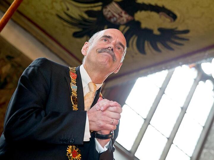 Der scheidende Regensburger Oberbürgermeister, Hans Schaidinger (CSU). Foto: picture alliance / Daniel Karmann/dpa/Archivbild