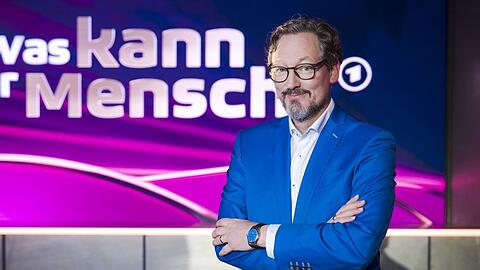 Moderator Eckart von Hirschhausen fragt im Ersten wieder: "Was kann der Mensch?"