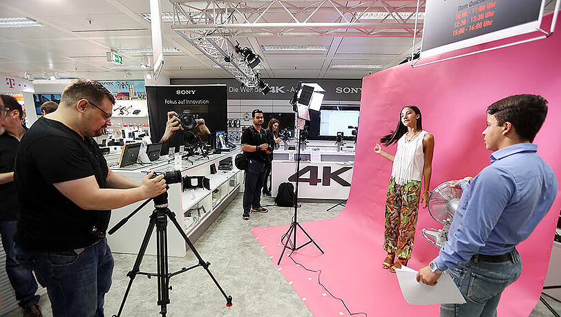 Wie entsteht das perfekte Beauty-Foto? Auch das waren Themen, die in den Workshops behandelt wurden. Wie entsteht das perfekte Beauty-Foto? Auch das waren Themen, die in den Workshops behandelt wurden.
