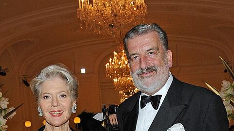 Sie waren 32 Jahre ein Paar: Schauspielerin Christiane Hörbiger und Gerhard Tötschinger.